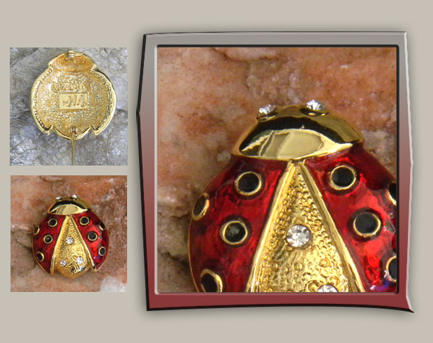 ladybug pin