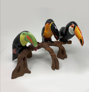 Three kinds of Toucans