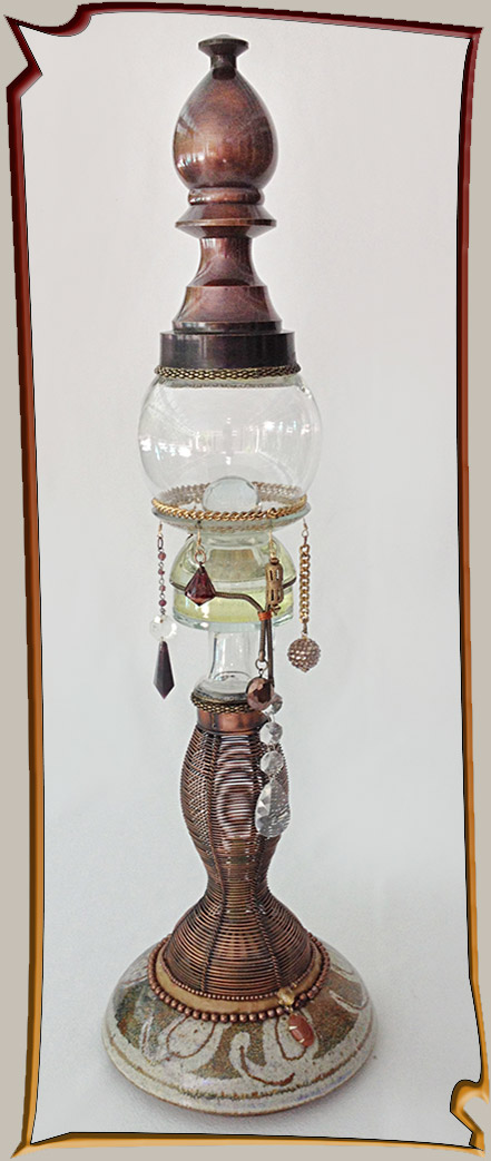 Steampunk Victorian Tower with Crystal Ball
