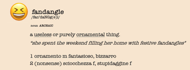 Fandangle definition