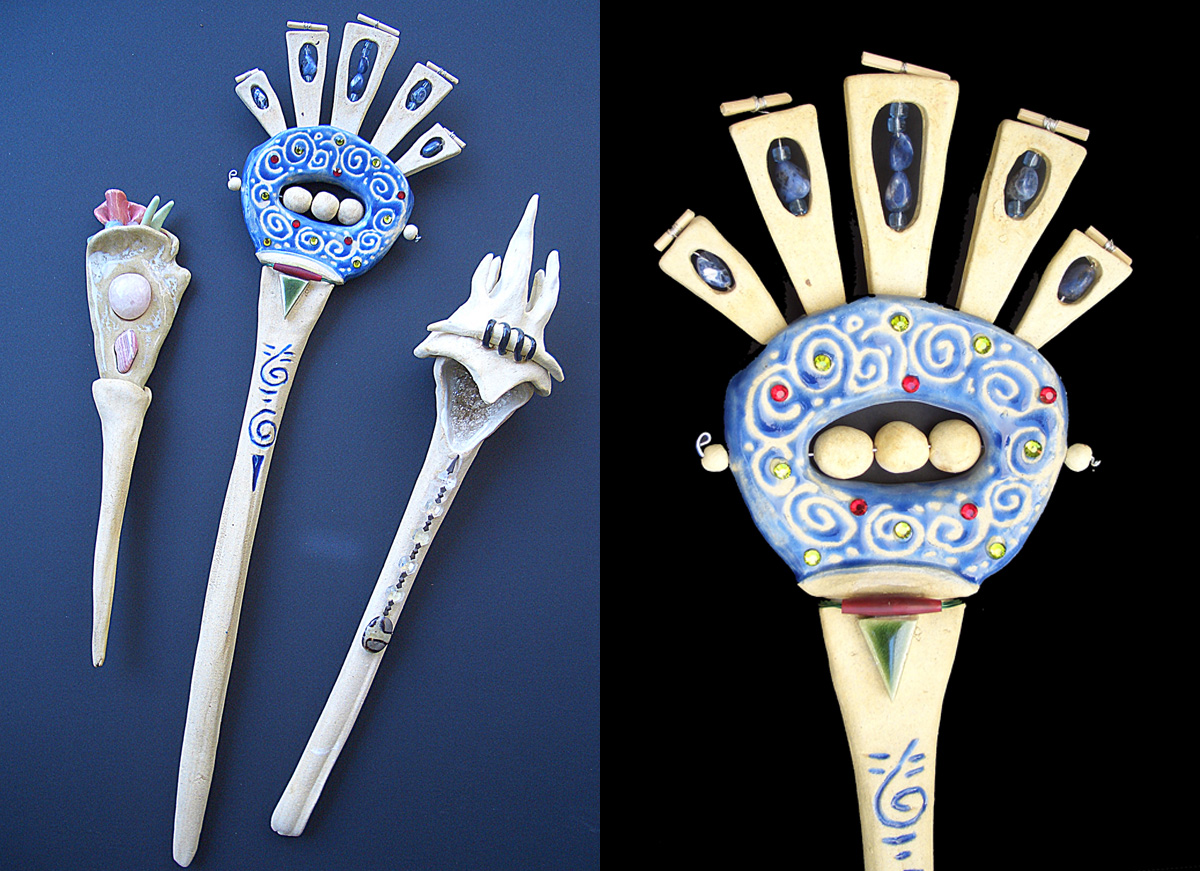 Jeweled Garden Stakes