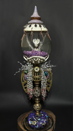 steampunk assemblage art